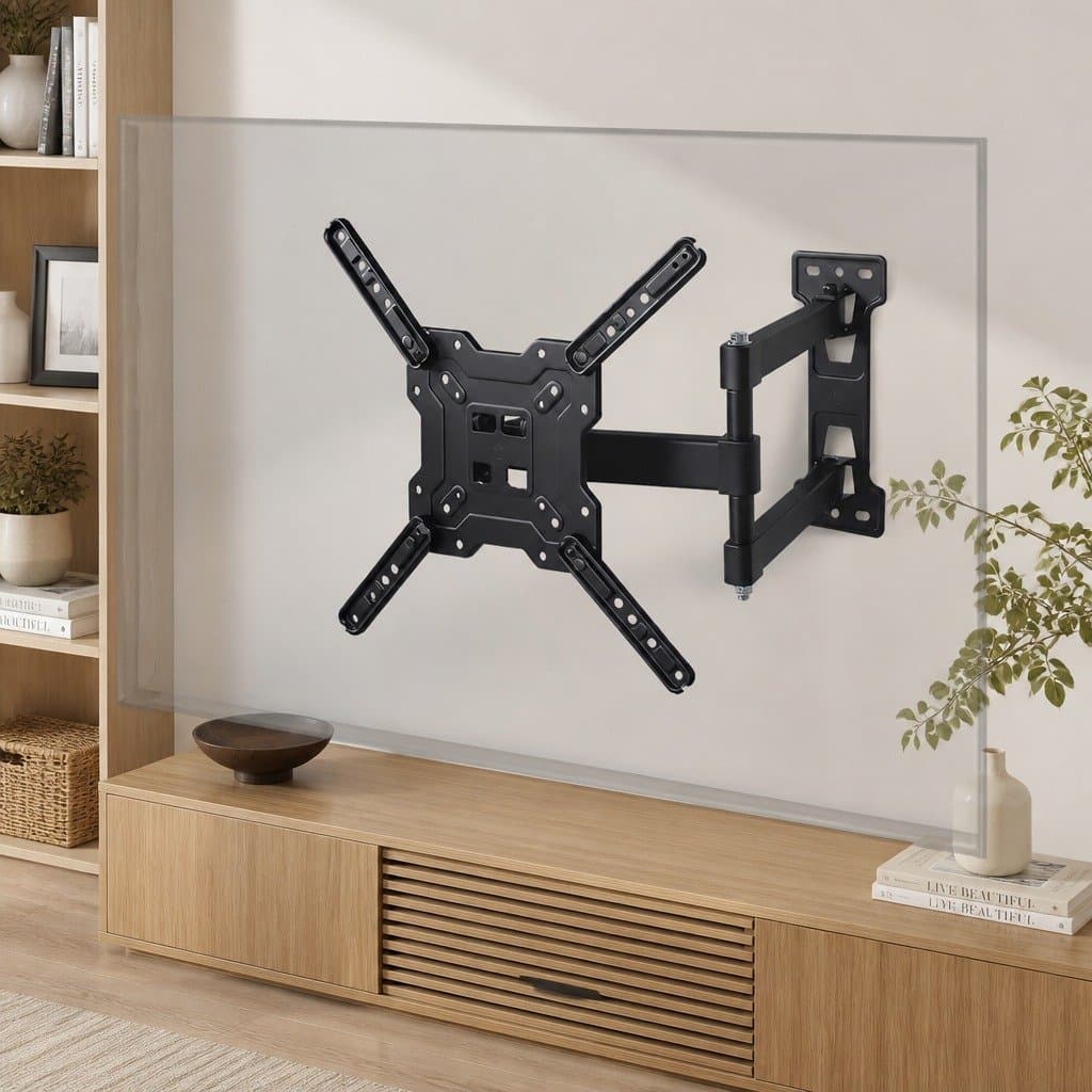 Full Motion TV Wall Mount Bracket 22-55 Inch