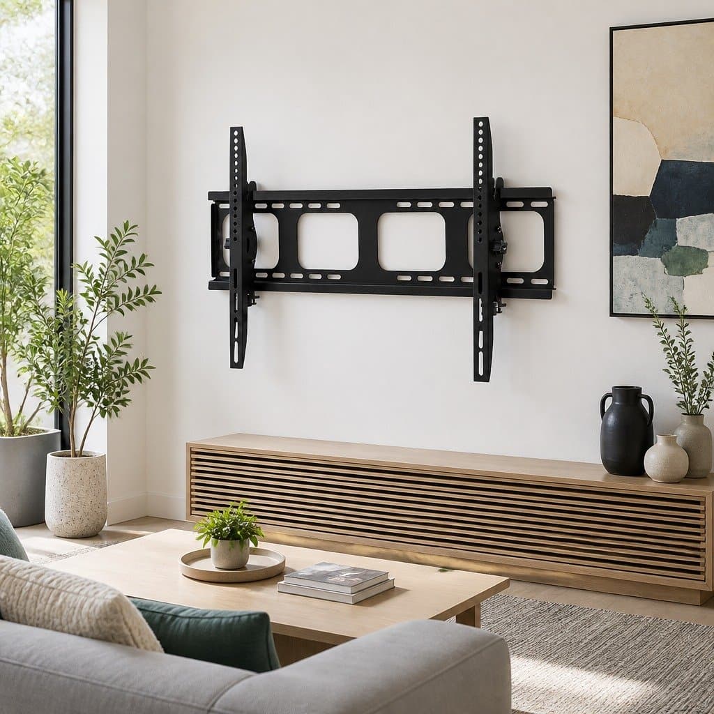 TV Wall Mount Bracket 42"-90" LED LCD Slim Black