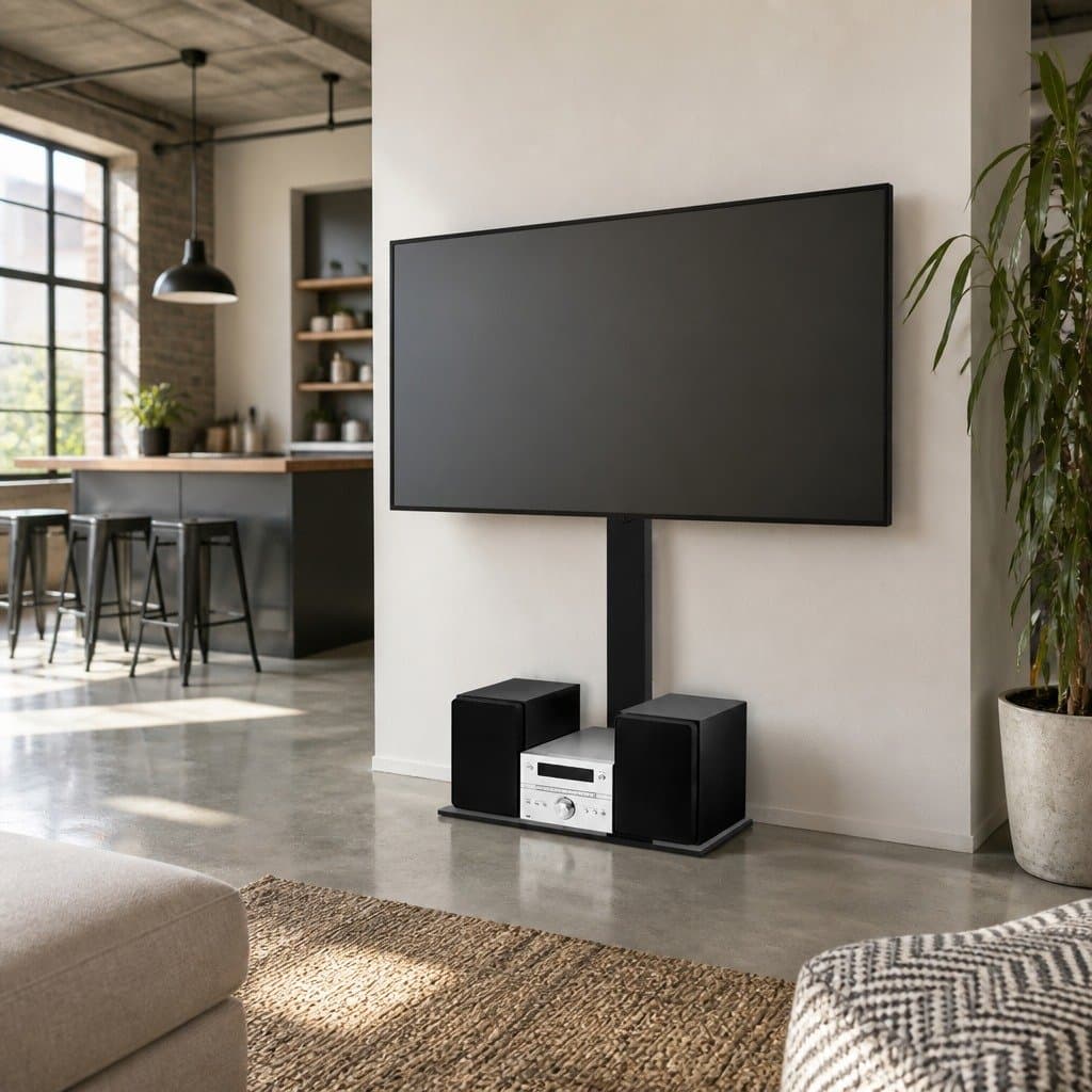 TV Floor Stand for 32"-70" Screens
