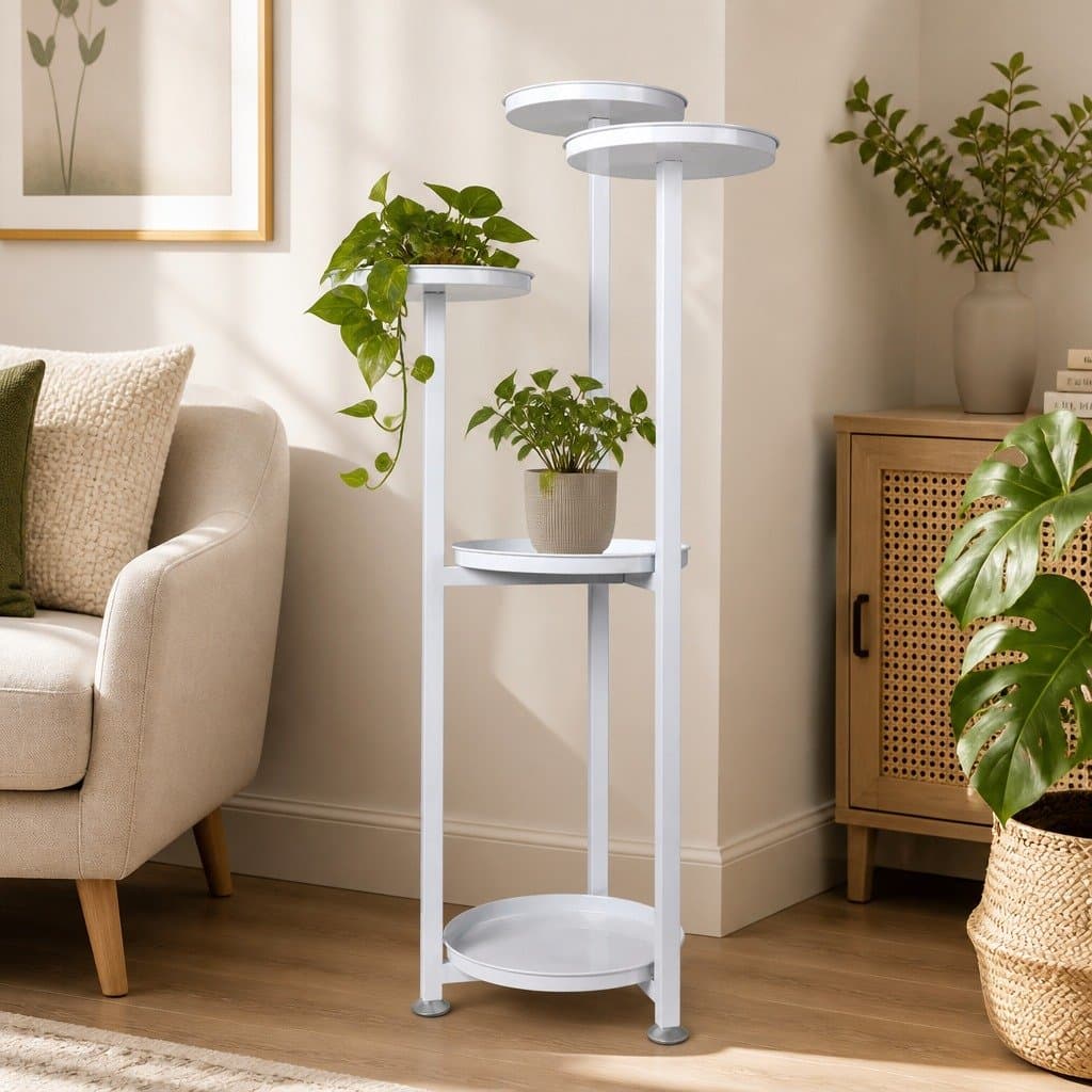 5-Tier Plant Stand for Indoor and Outdoor Use