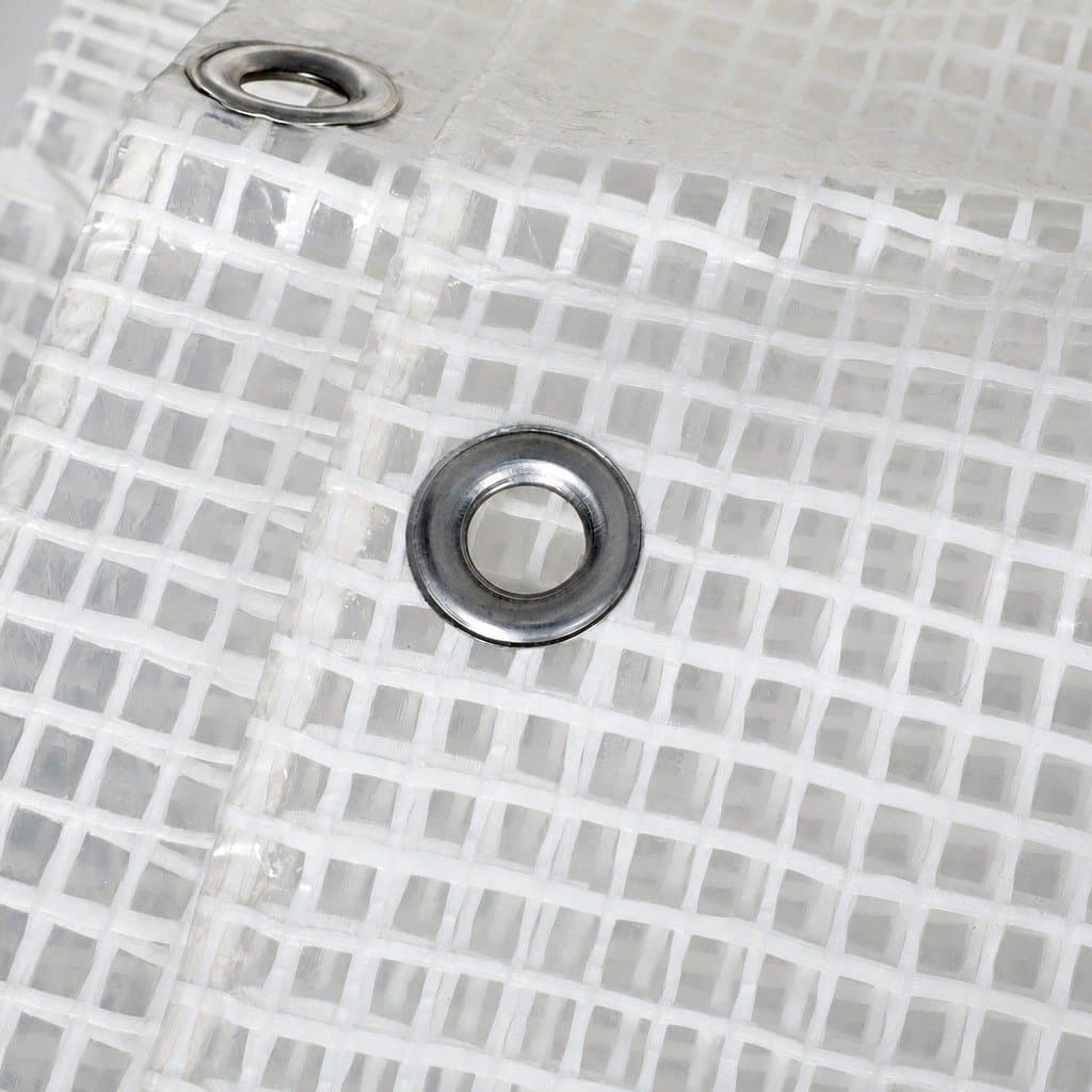 Clear Tarpaulin 200GSM for Outdoor Use 6.1m x