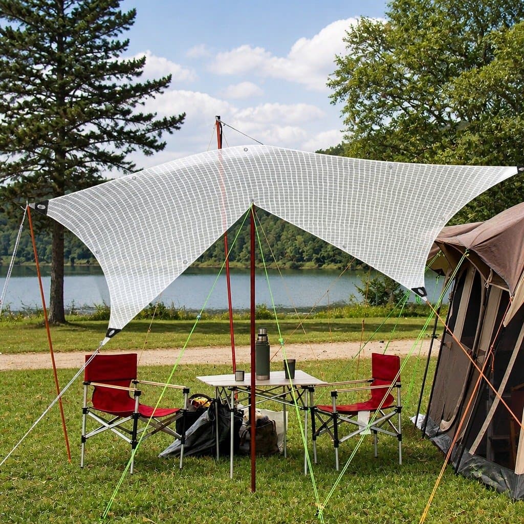 Clear Tarpaulin 200GSM for Outdoor Use 6.1m x