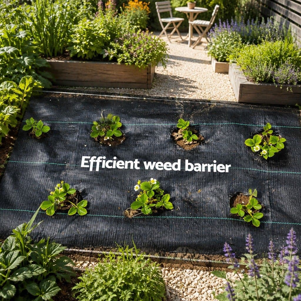 Weed Control Mat 1.83m x 50m Black UV Resistant
