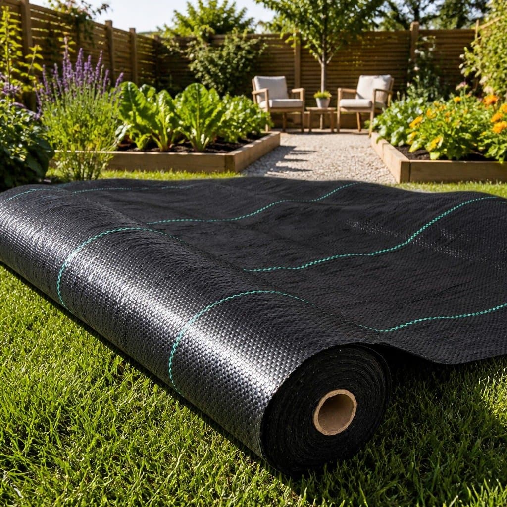 Weed Control Mat 1.83m x 50m Black UV Resistant