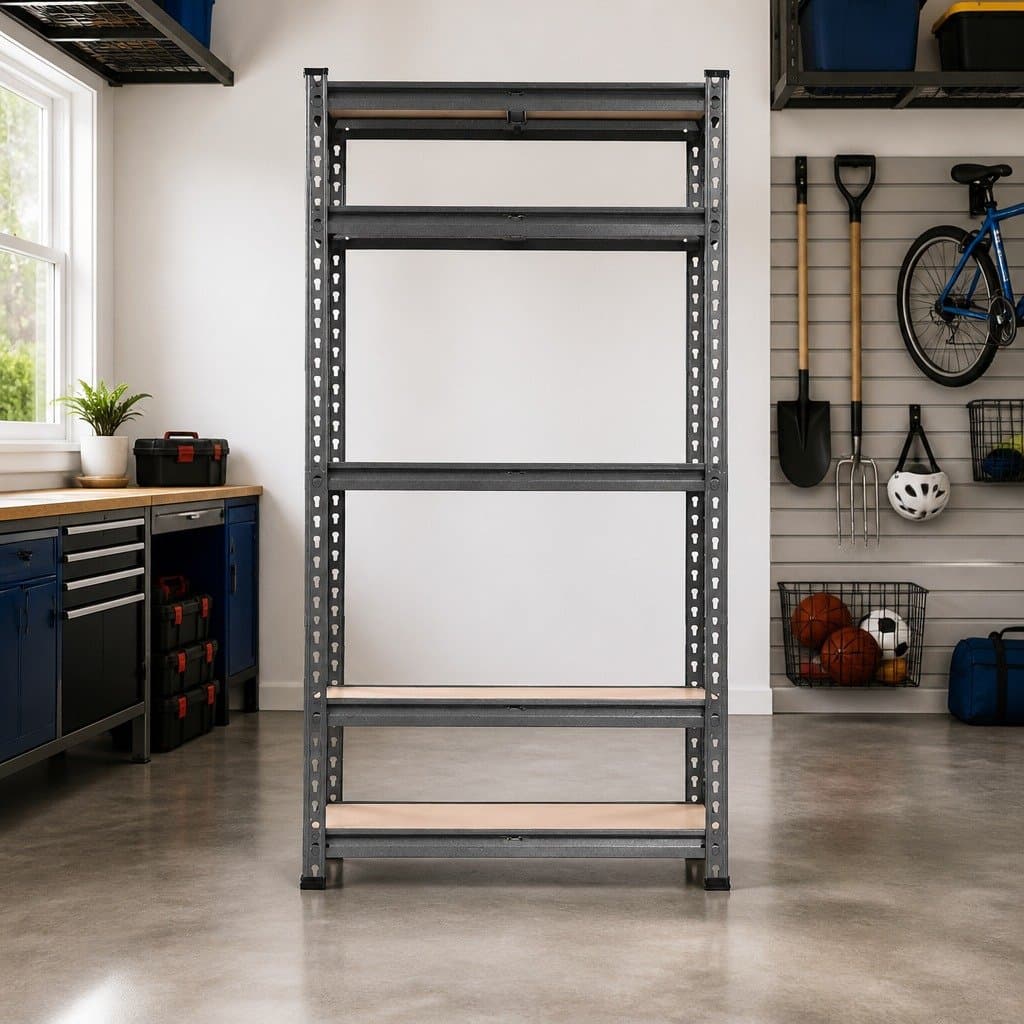 5-Tier Storage Rack for Garage and Warehouse