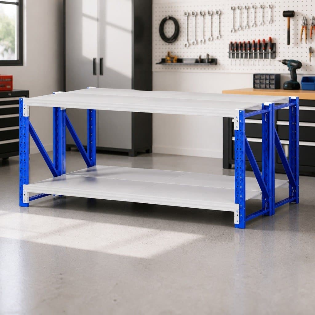 Heavy Duty Industrial Garage Shelving Unit for Maximum Strength
