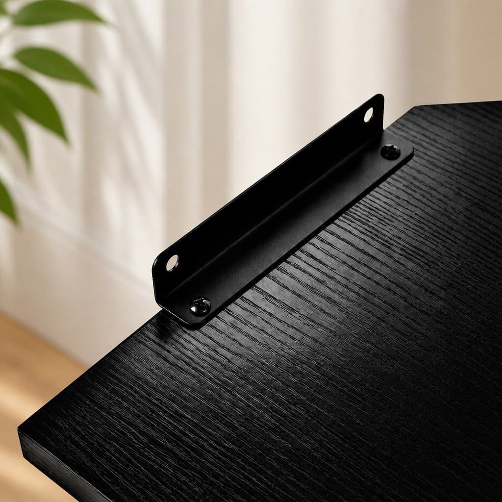 Wall Mounted Corner Shelves Set for Storage