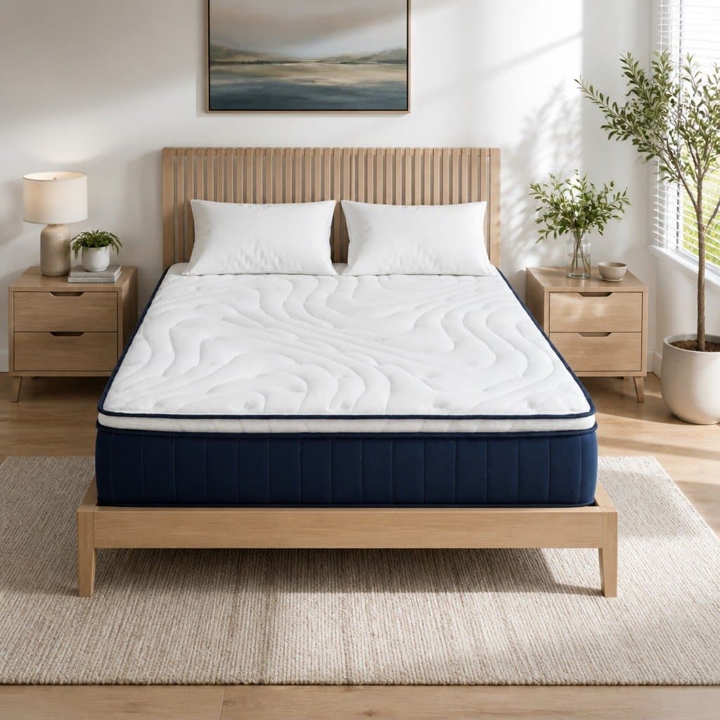 30cm Medium Firm Hybrid Double Mattress with Latex Support