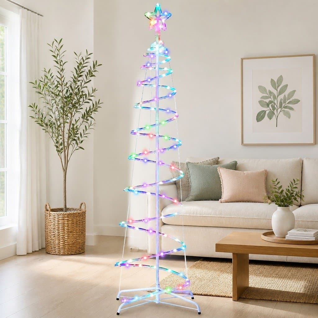 1.8m LED Christmas Tree with 100 RGB Lights