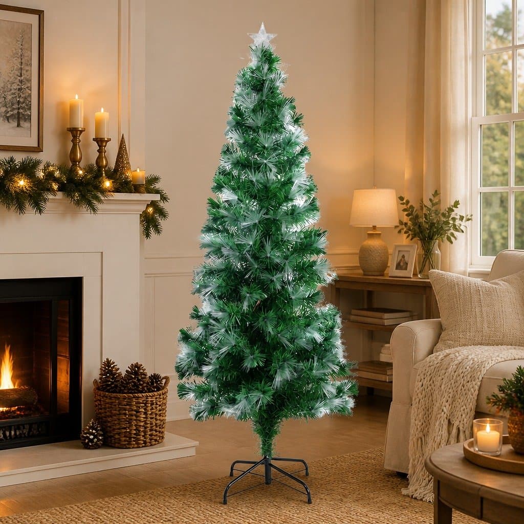 Fiber Optic Christmas Tree 1.8M with 8 Modes