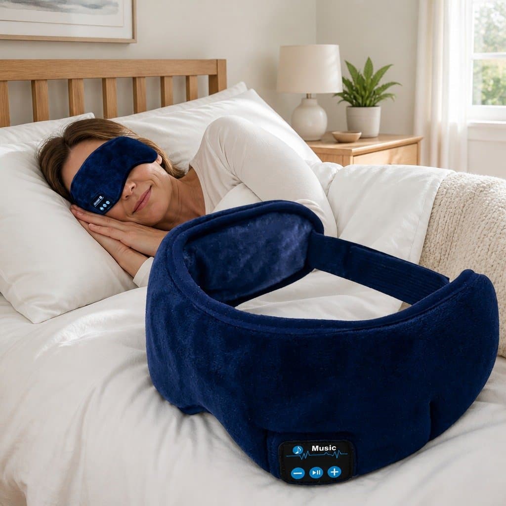 Bluetooth 5.0 Sleep Eye Mask with Stereo Sound
