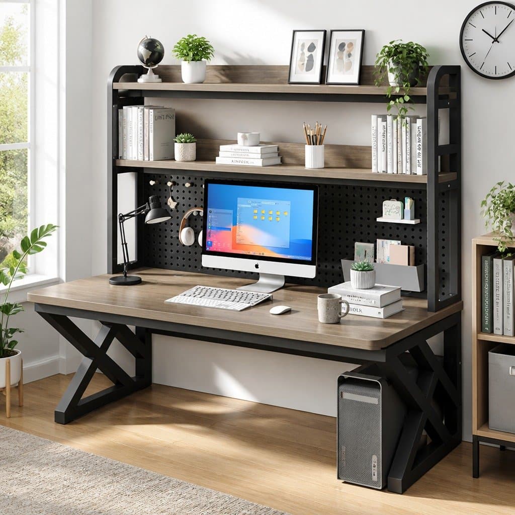 Computer Desk Workstation for Home and Office