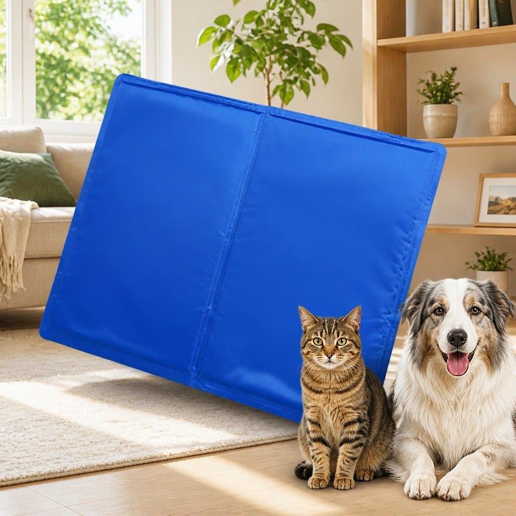 Pet Cooling Cushion Dog Cat Ice Mat Comfortable Summer XL Multi Functional