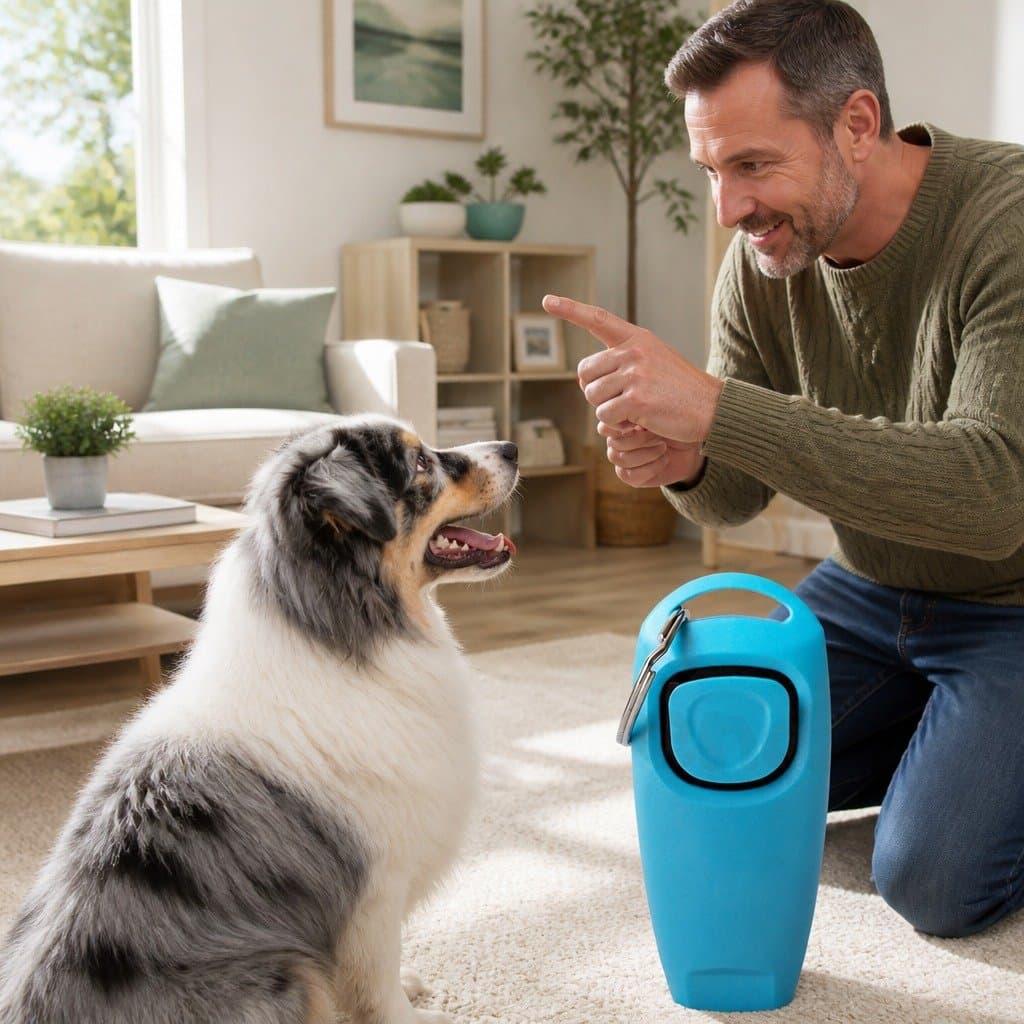 Dog Clicker and Whistle Training Tool