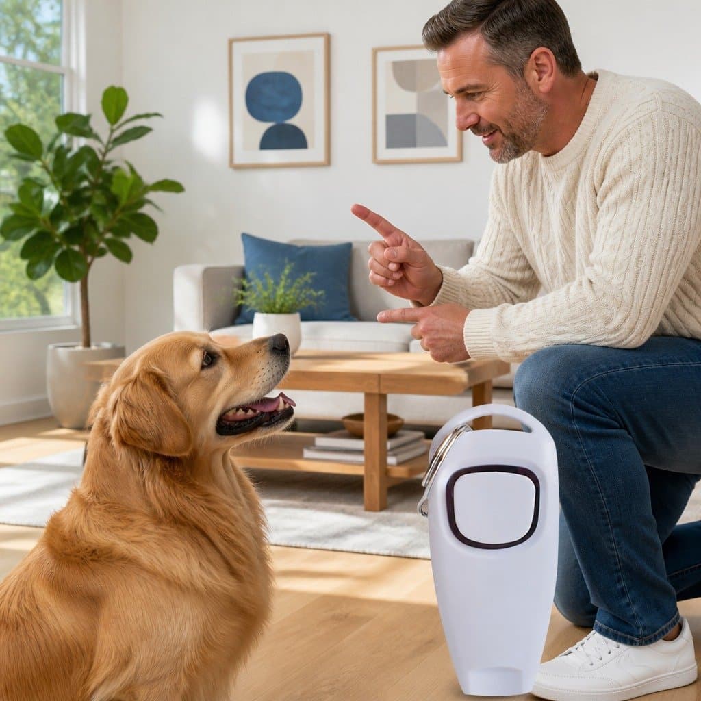 Dog Clicker and Whistle Training Set