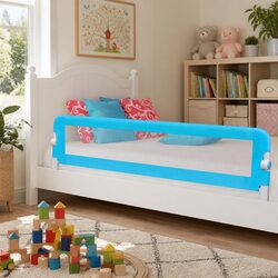 Blue Toddler Safety Bed Rail 180x42 cm for Fall Protection