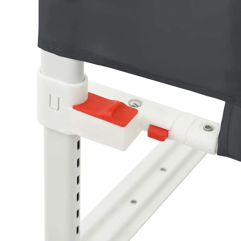 Bed Guard Polyester 100x25cm Grey
