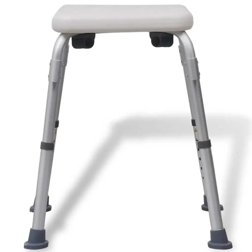 Adjustable Height Shower Chair for Elderly Support