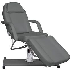 Premium Grey Massage Table with Adjustable Features