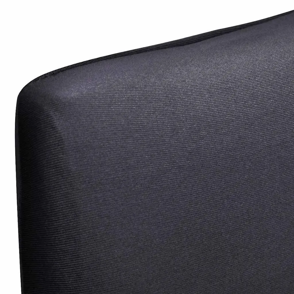 Stretchable Chair Covers Set of 4 Anthracite