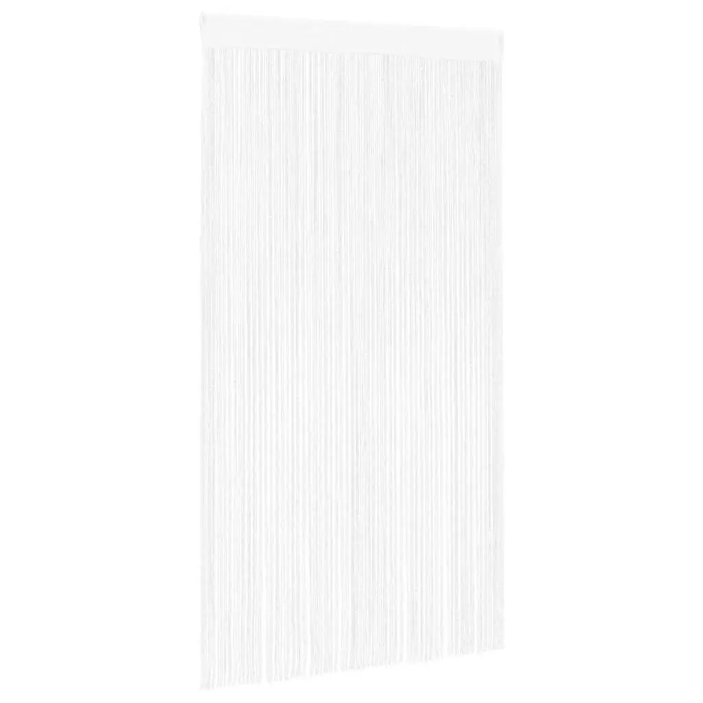 String Curtains 2 Pack 100x250 cm White Panels