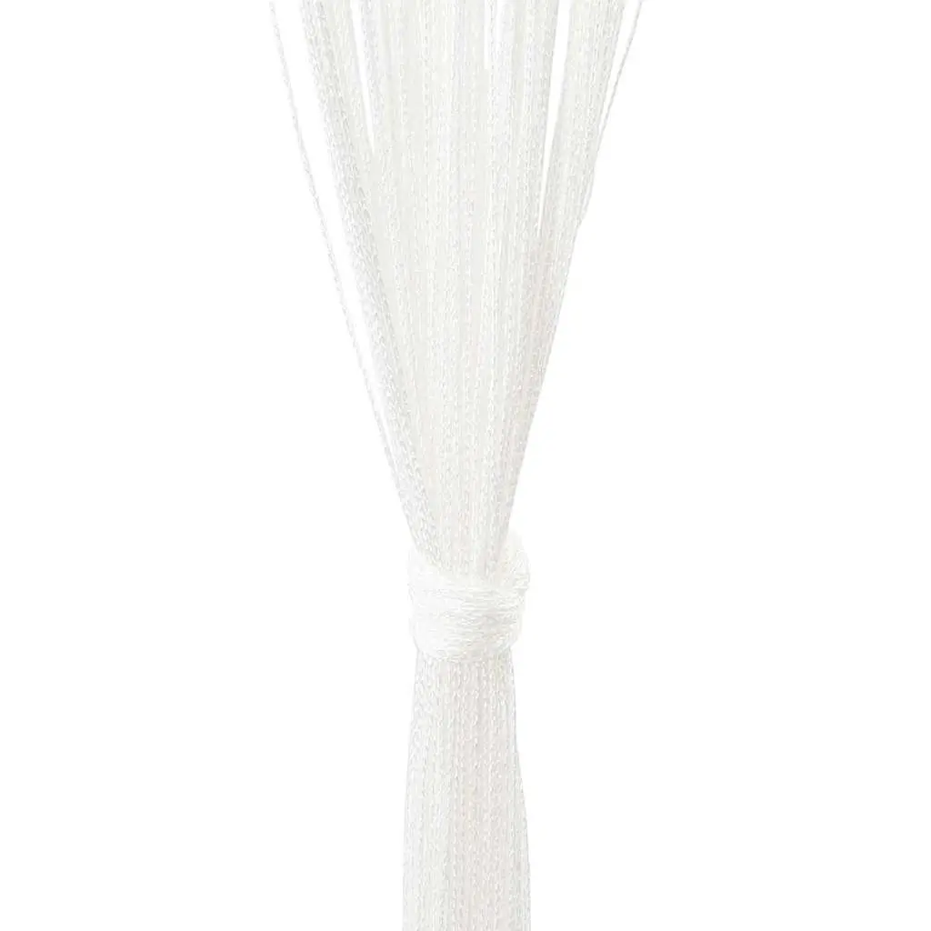 String Curtains 2 Pack 100x250 cm White Panels