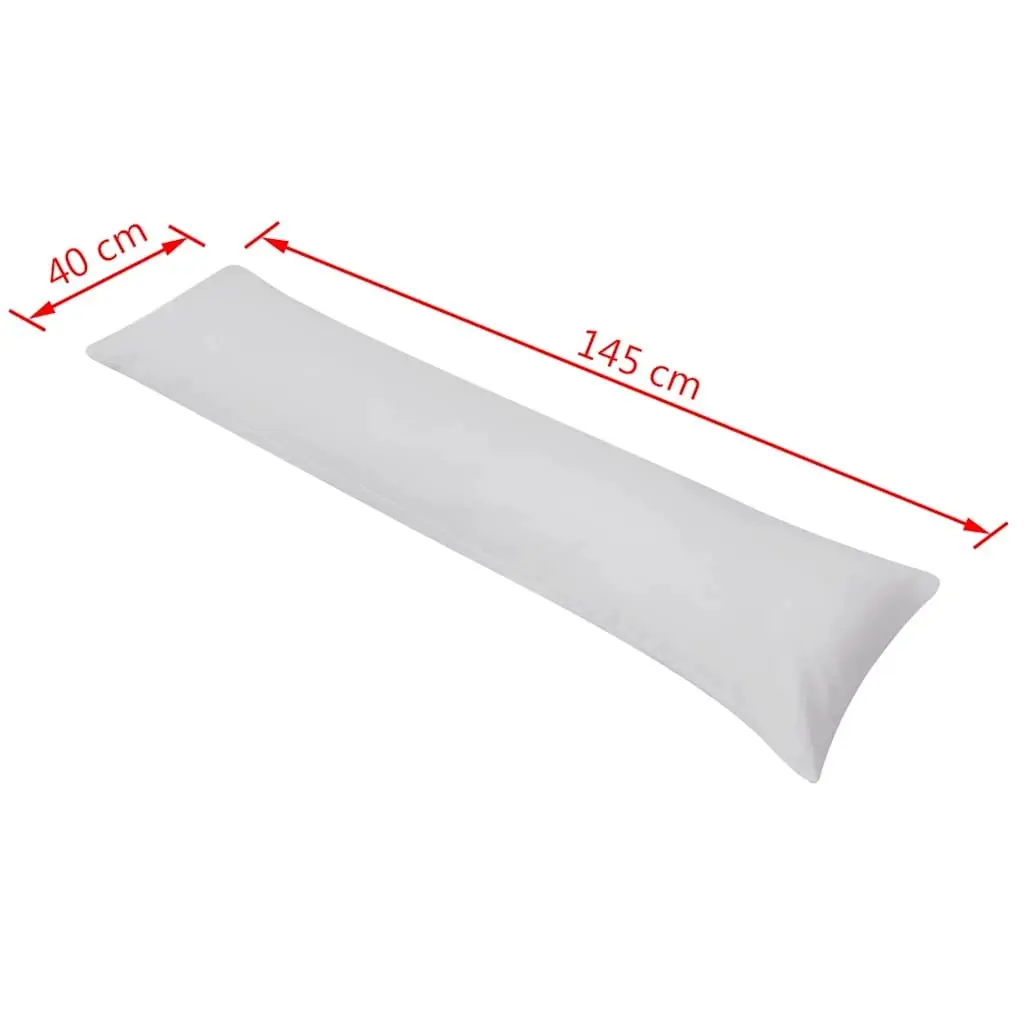 Body Pillow Microfibre 40x145 cm Grey Long Sleep Support Comfort Pillow