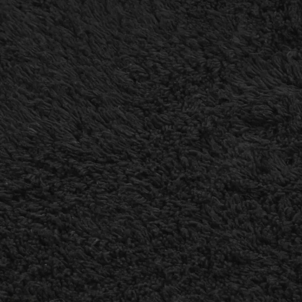 Bathroom Mat Set Cotton 2 Pieces Anthracite Non-Slip