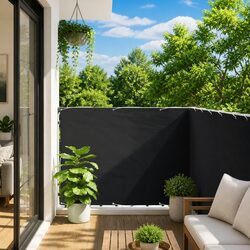 Durable Balcony Screen Privacy Shade 120x400 cm