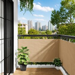 High-Quality Waterproof Balcony Screen 75x500cm