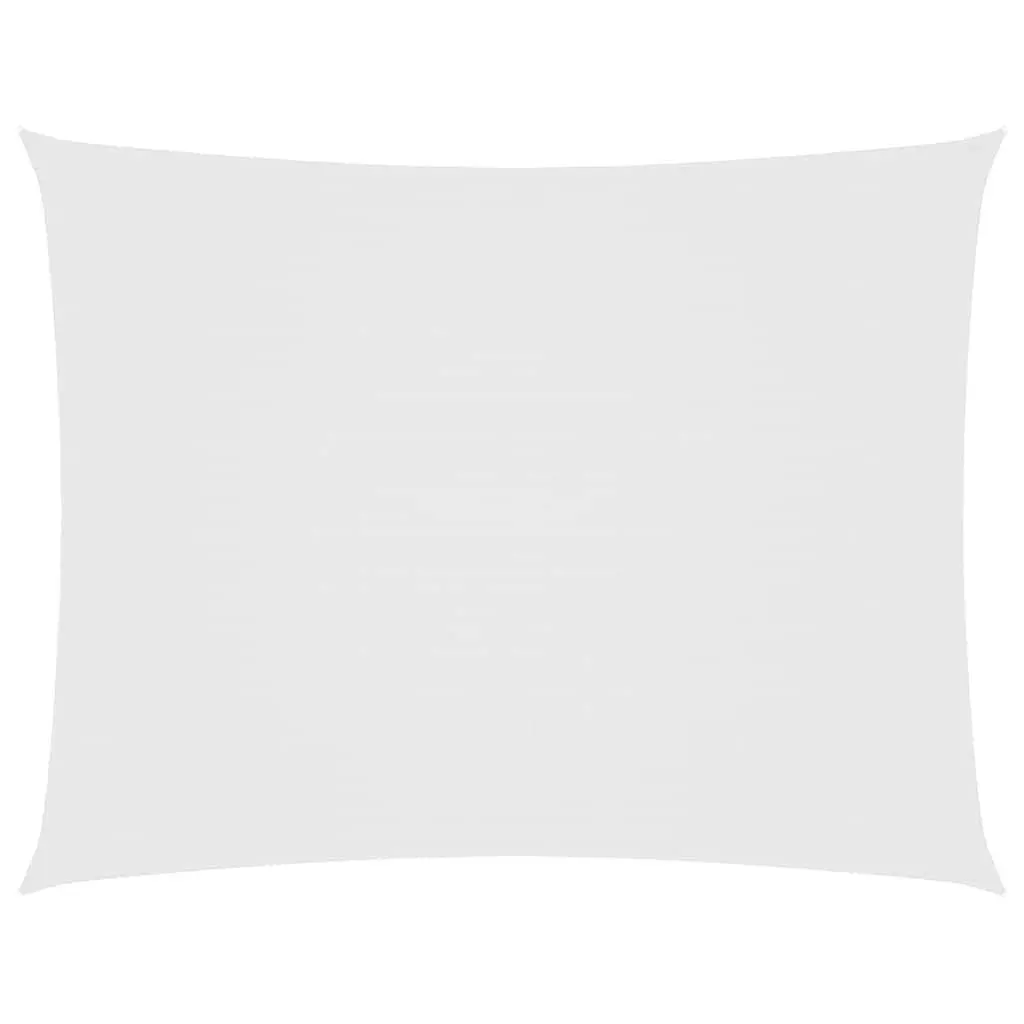 Rectangular Sunshade Sail 2x3m in White