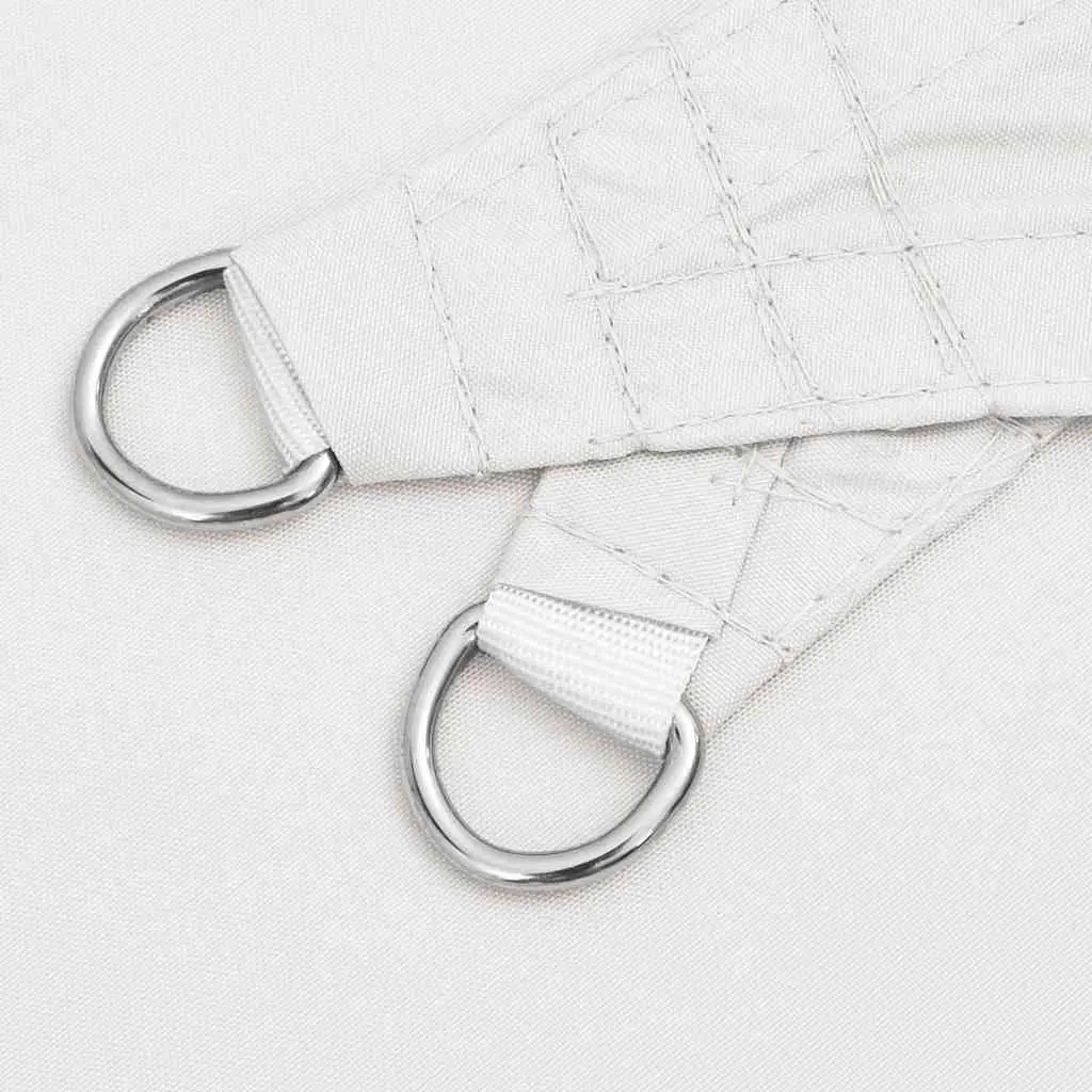Rectangular Sunshade Sail 3x4 m White Oxford Fabric