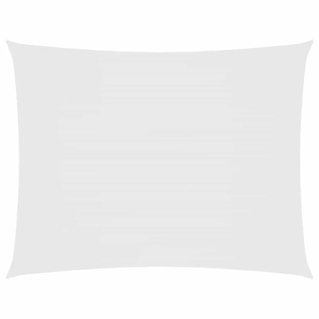 Rectangular Sunshade Sail 3.5x5 m in White