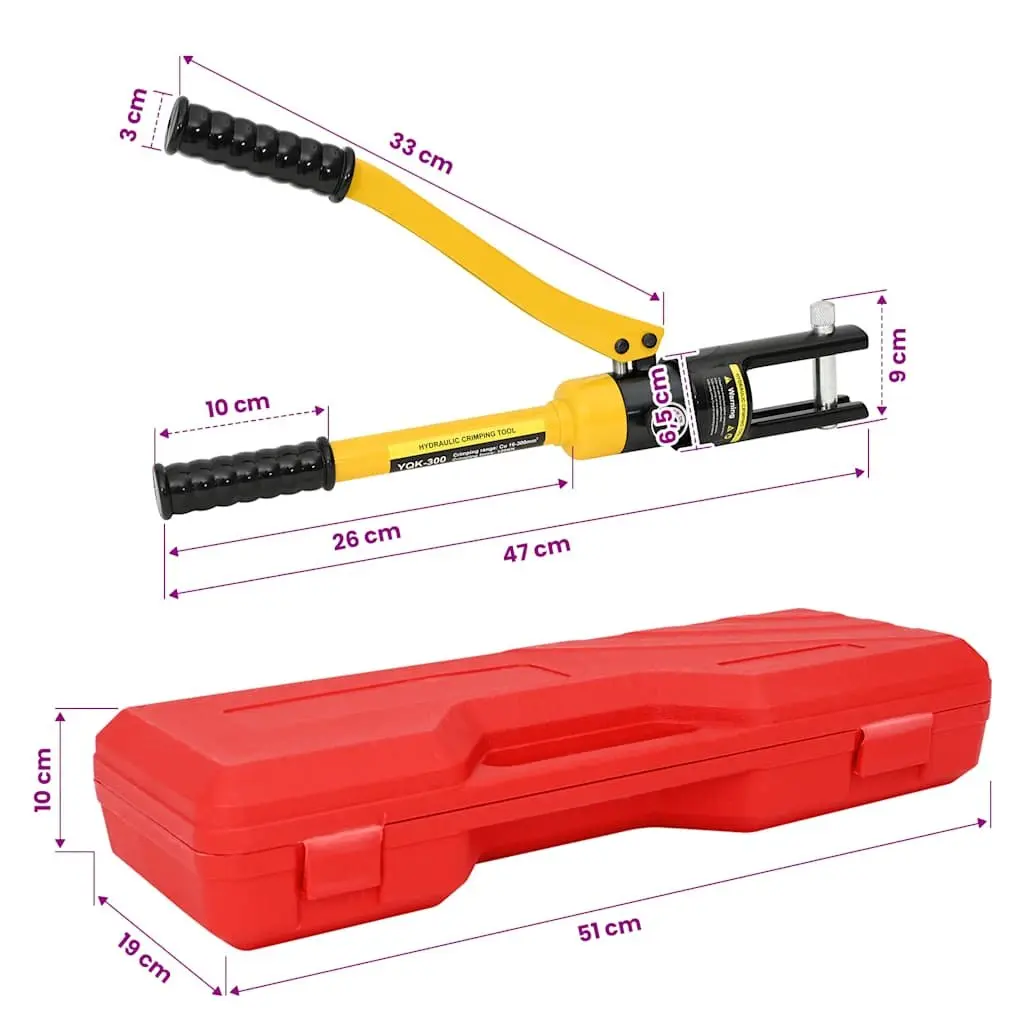 Hydraulic Crimping Tool with Rotating Head