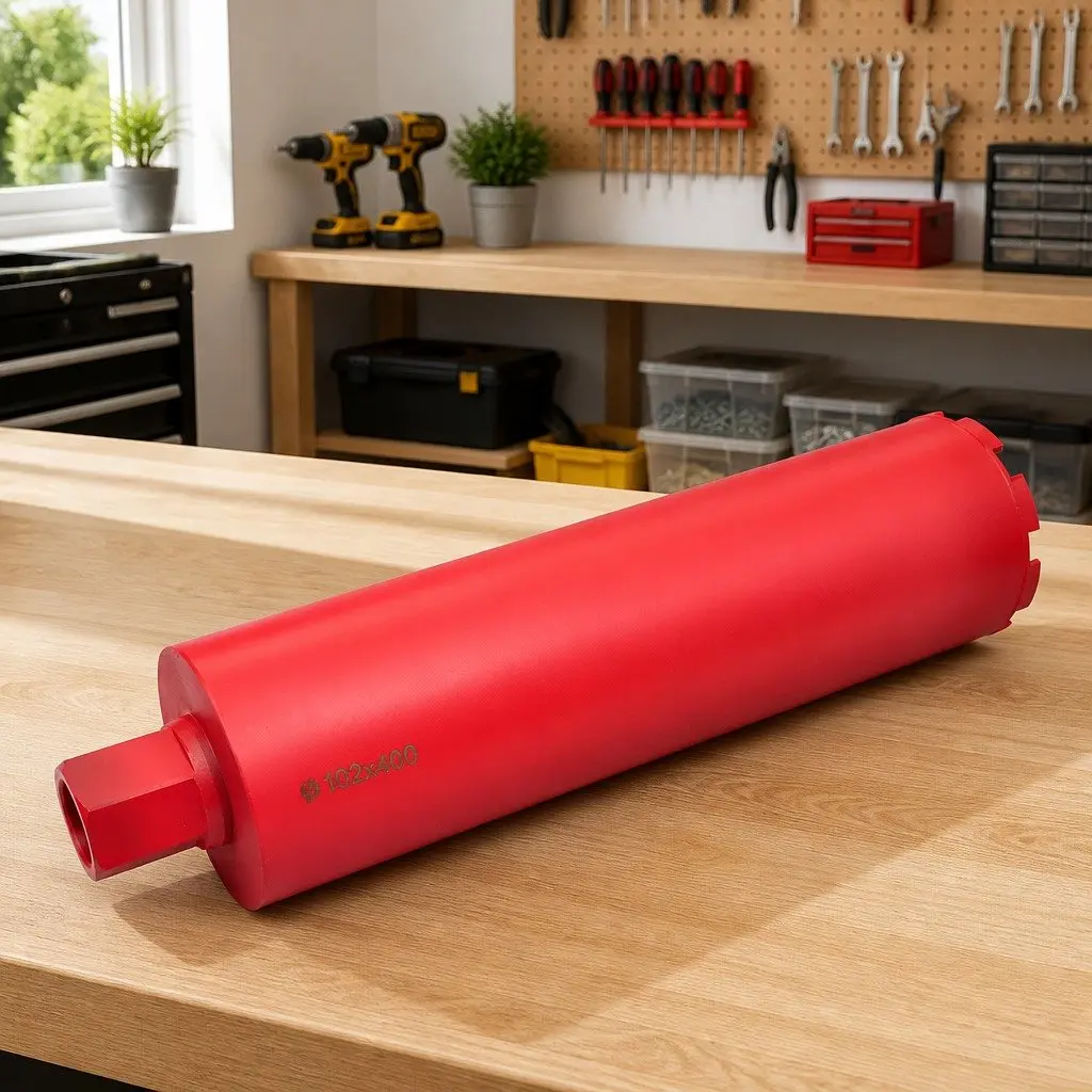 Diamond Core Drill Bit 102mm x 400mm Multicolour