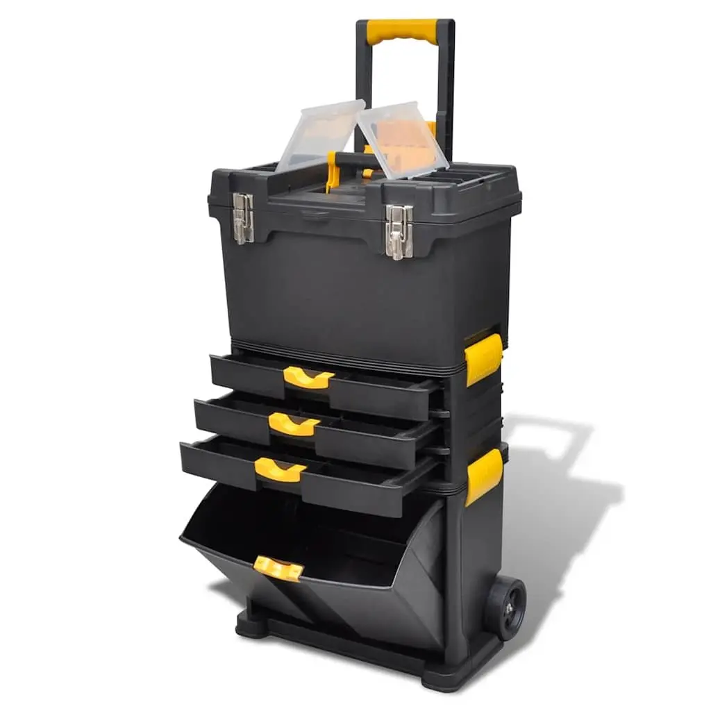 Tool Chest Trolley with Drawers and Castors