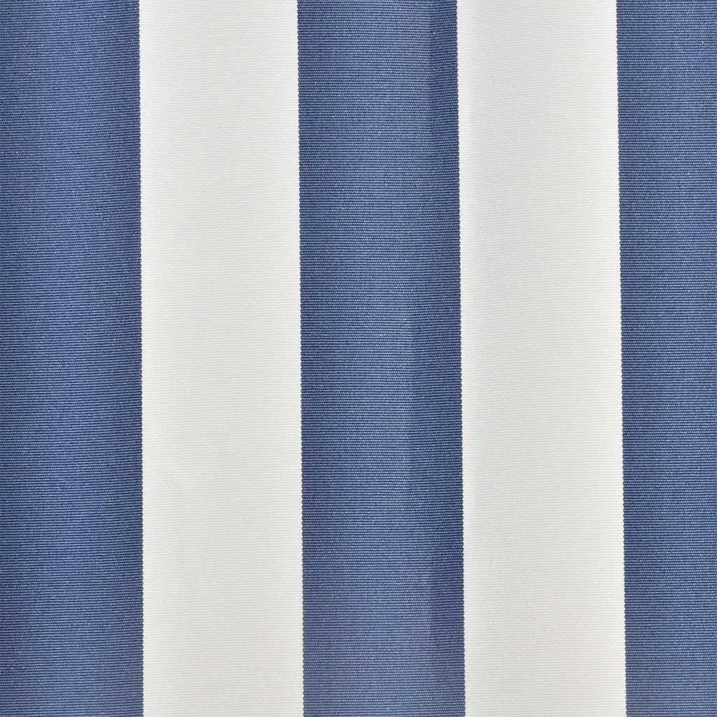 Blue and White Awning Replacement Fabric 3x2.5m