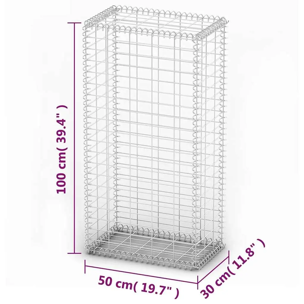 Gabion Basket with Lids for Garden Walls