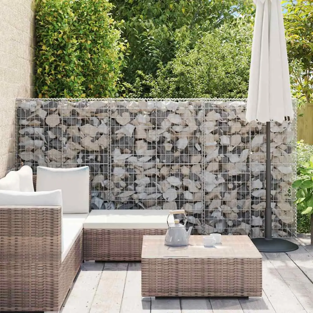 Galvanised Wire Gabion Basket with Lids