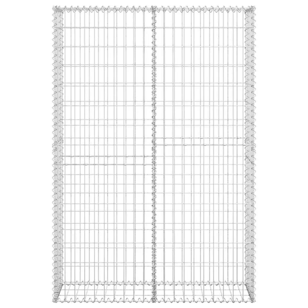 Galvanised Wire Gabion Basket with Lids