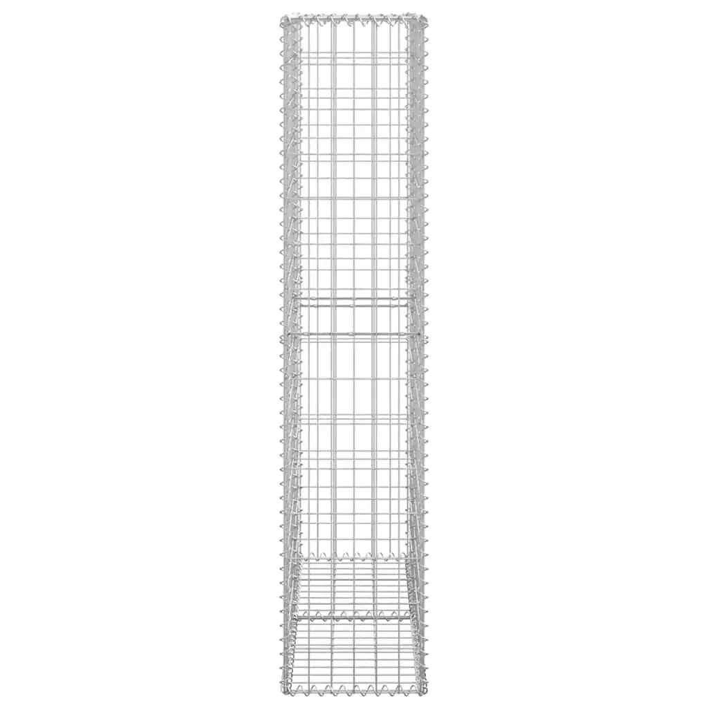 Galvanised Wire Gabion Basket with Lids