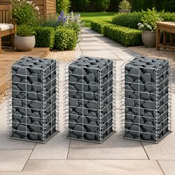 Durable Gabion Basket Set - 3 pcs for Your Landscape
