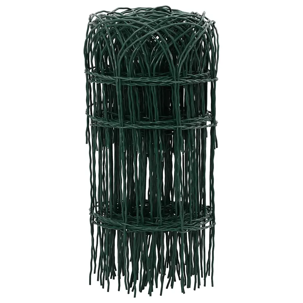 Decorative Green Garden Border Fence Edging 10 m