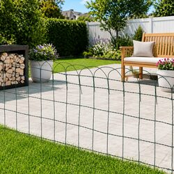 Durable Garden Border Fence Edging 10m for Lawn Protection