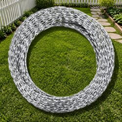 Razor Wire Helical Roll 60m Galvanised Steel Garden Yard Security Fence