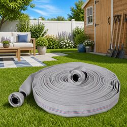 Lightweight 30m Fire Hose with D-Storz Couplings