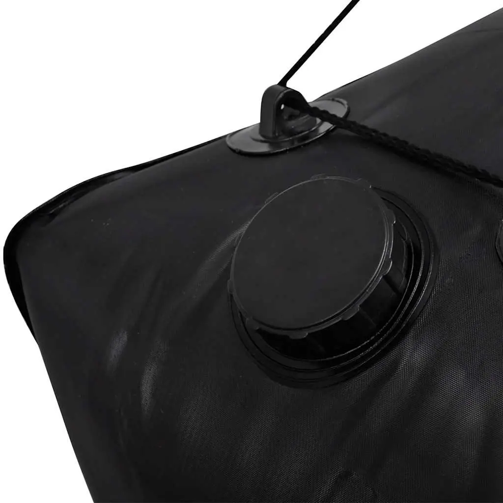 Solar Camp Shower PVC 40L Black