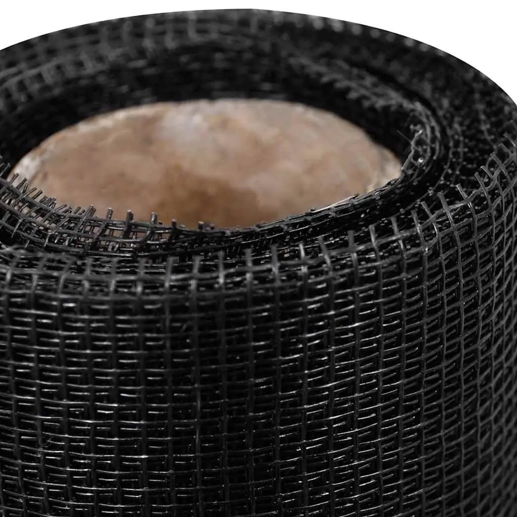 Fiberglass Mesh Screen 100x1000 cm Black