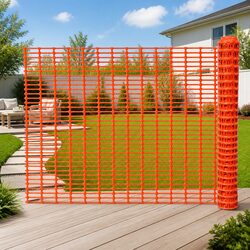 50m Orange Safety Fence for Construction and Events