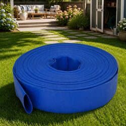 Flat Water Hose 50m 2 Inch PVC Fire Hose Pump Installation